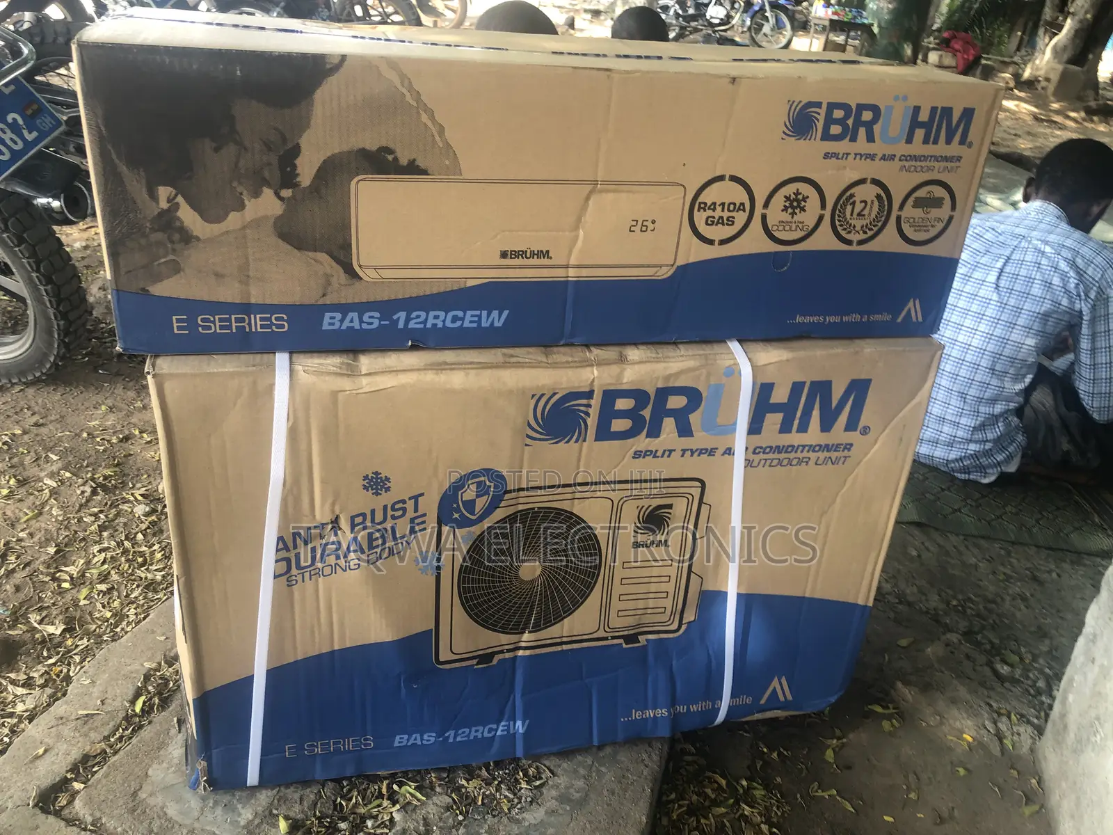Anti Corrosion Air Conditioner Bruhm 1.5hp