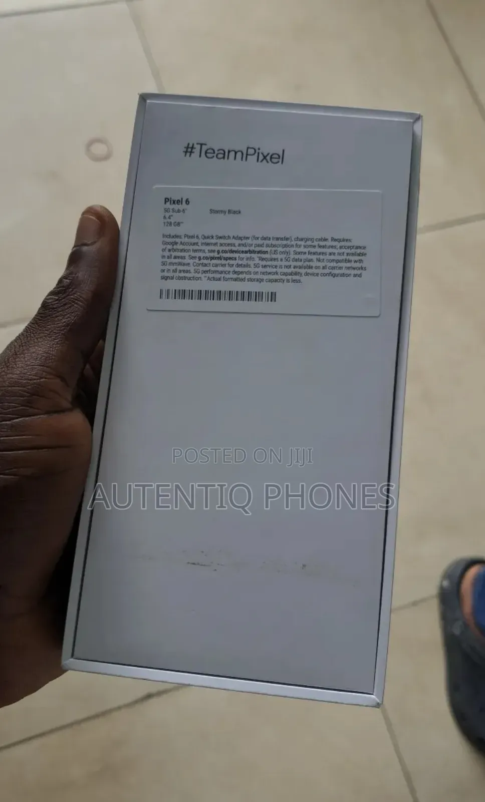 New Google Pixel 6 128 GB Black