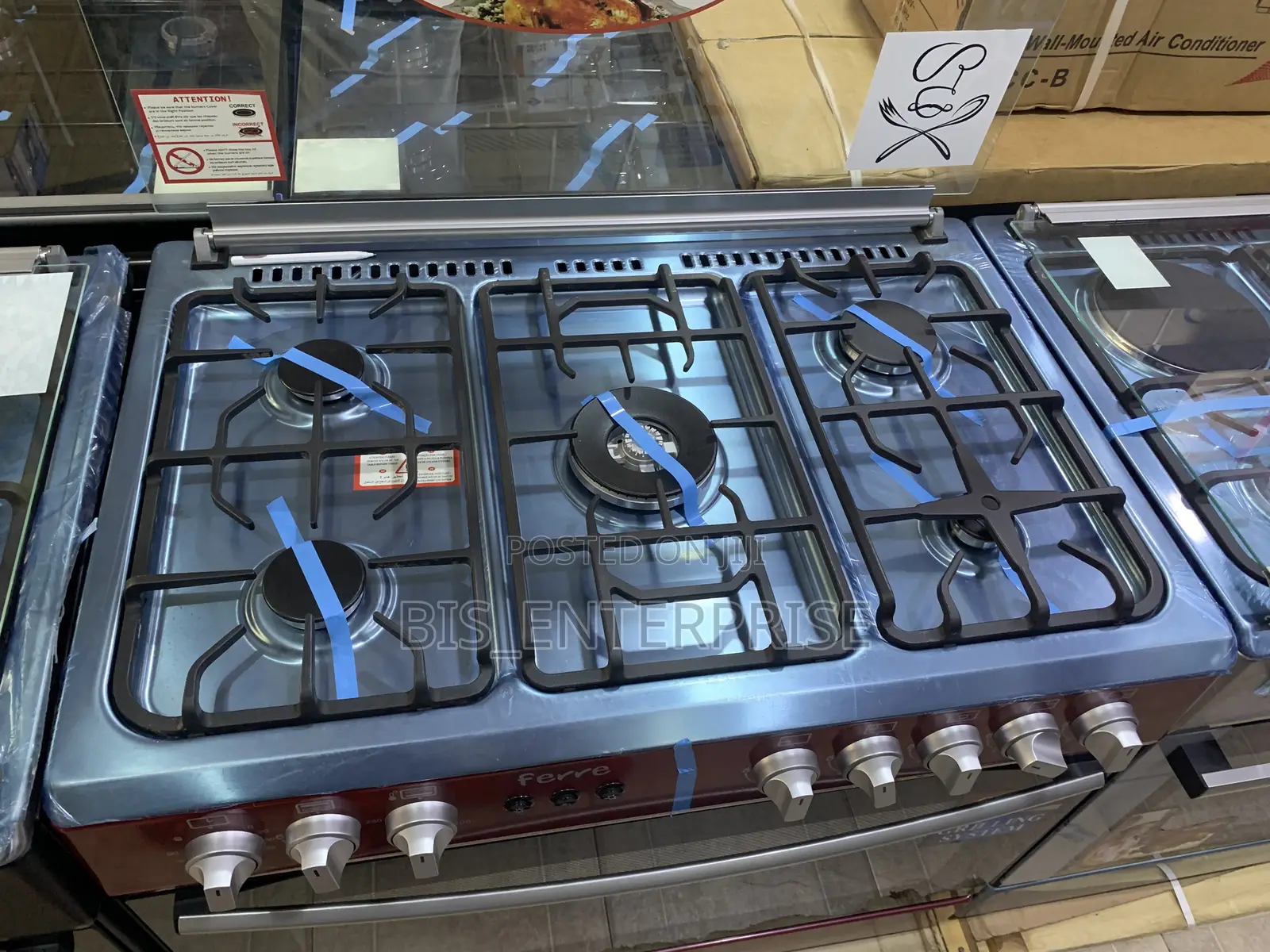 Ferre 5 Burner Oven and Grill and Chicken Roaster