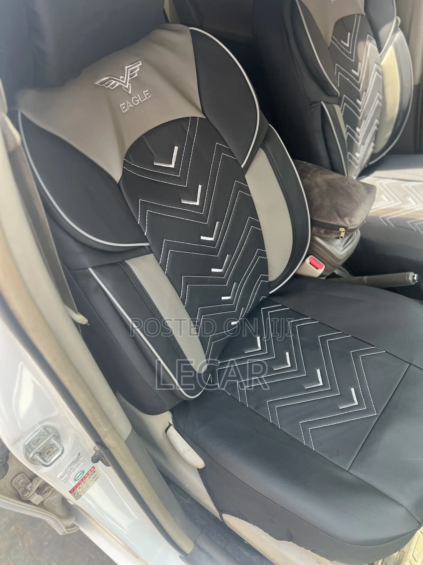 Fit Seat Cover Ash Black .