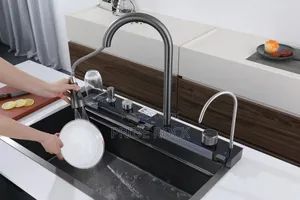 Quality, Luxury, Water Fall Kitchen Sink