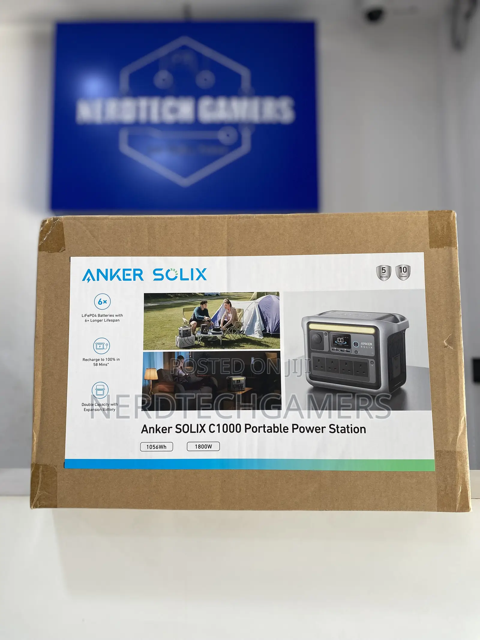 Anker SOLIX C1000 Portable Power Station - 1056wh | 1800W