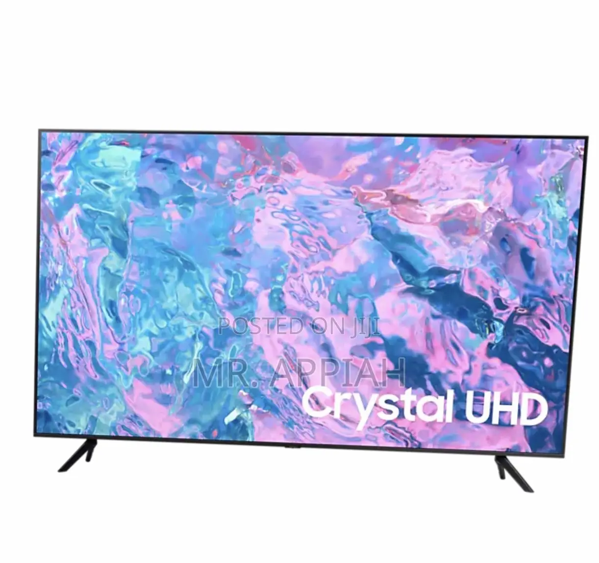 Sleek Samsung 85CU7172 85 Inch Crystal Uhd Television.