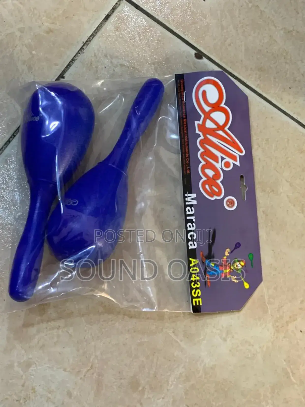 Alice Plastic Maracas (A043SE)