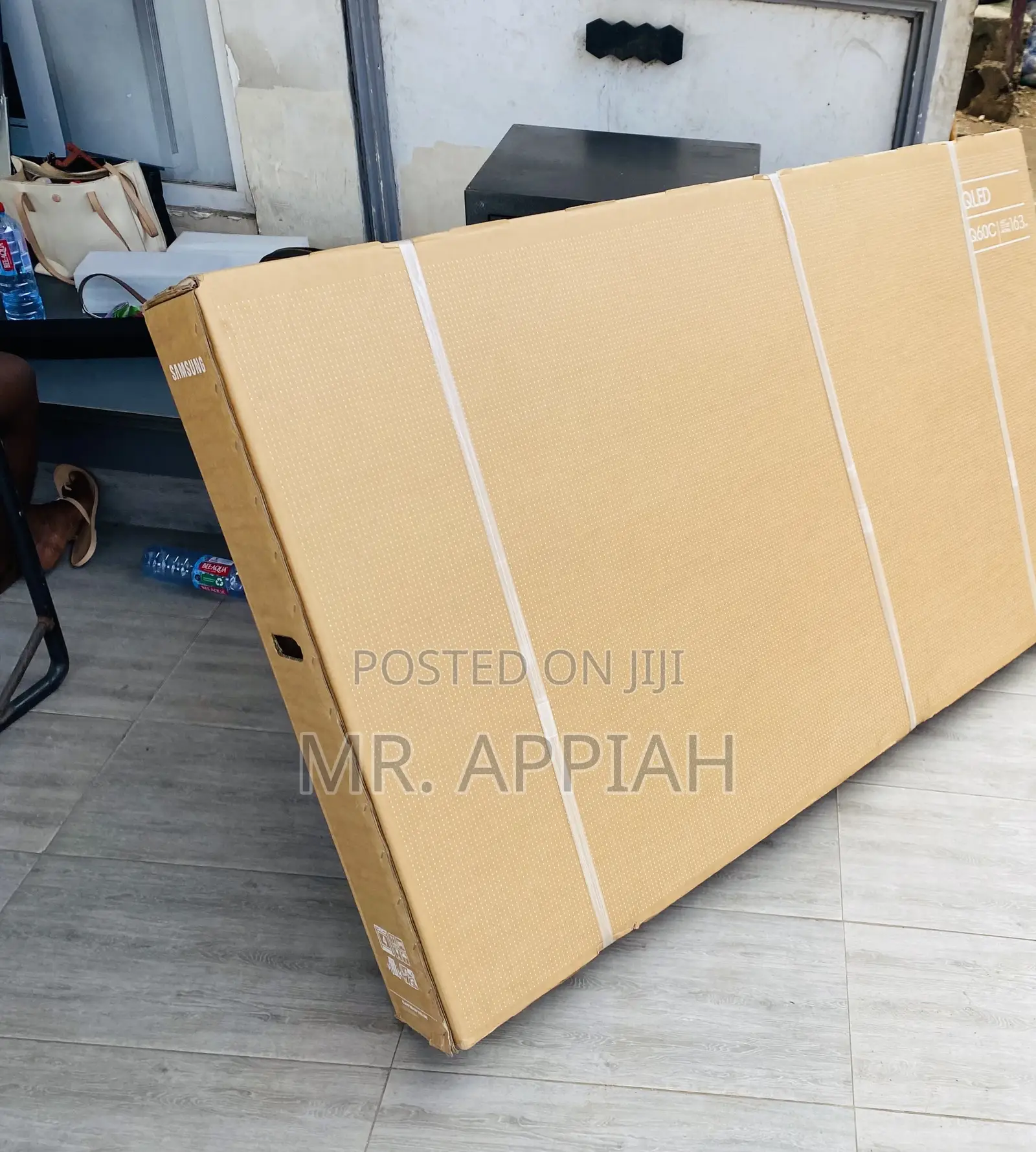 Sleek Samsung 65Q60B 65 Inch Qled Smart Television.