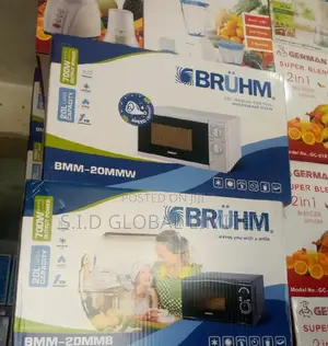 Great Bruhm 20L 700W Solo Microwave Oven BMM-20mw-White