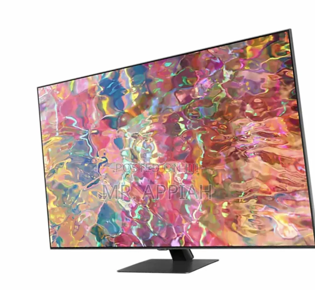 Sleek Samsung 85Q80 85 Inch Qled Smart Television.