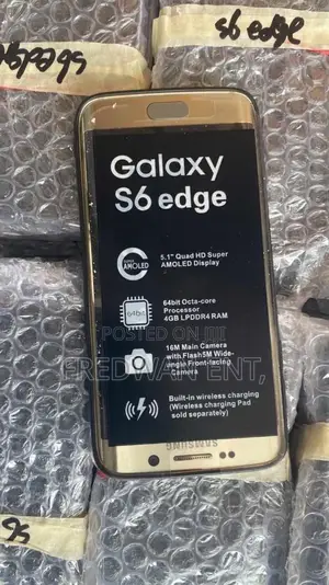 New Samsung Galaxy S6 Edge Plus 32 GB Black