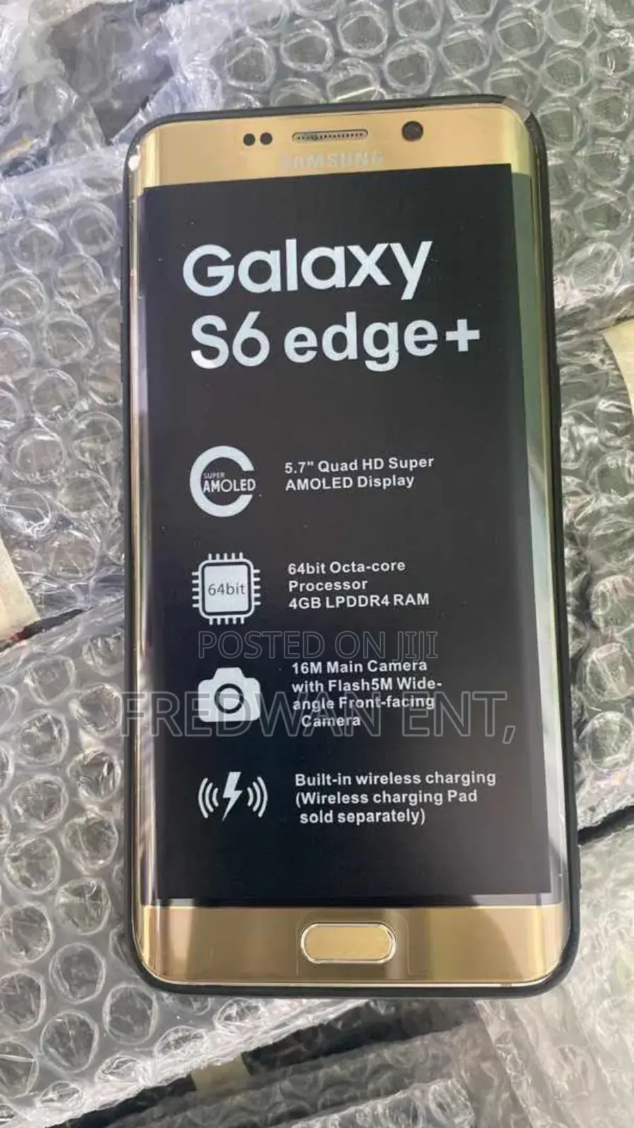 New Samsung Galaxy S6 Edge Plus 32 GB Black