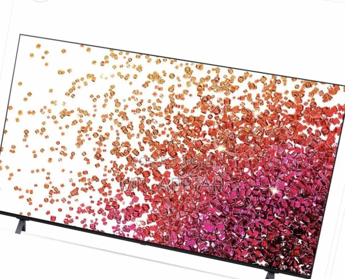 Elegantly Designed LG50nano81 50” Nanocell Smart Television