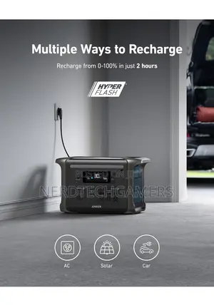 Anker SOLIX F1500 Portable Power Station, 1800W, 1536wh