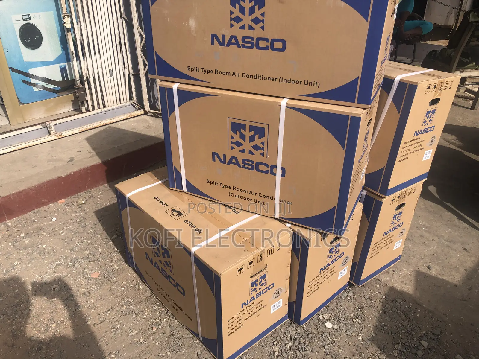Refreshingly Cool Air- Nasco 1.5hp Split Ac With R410 Gas