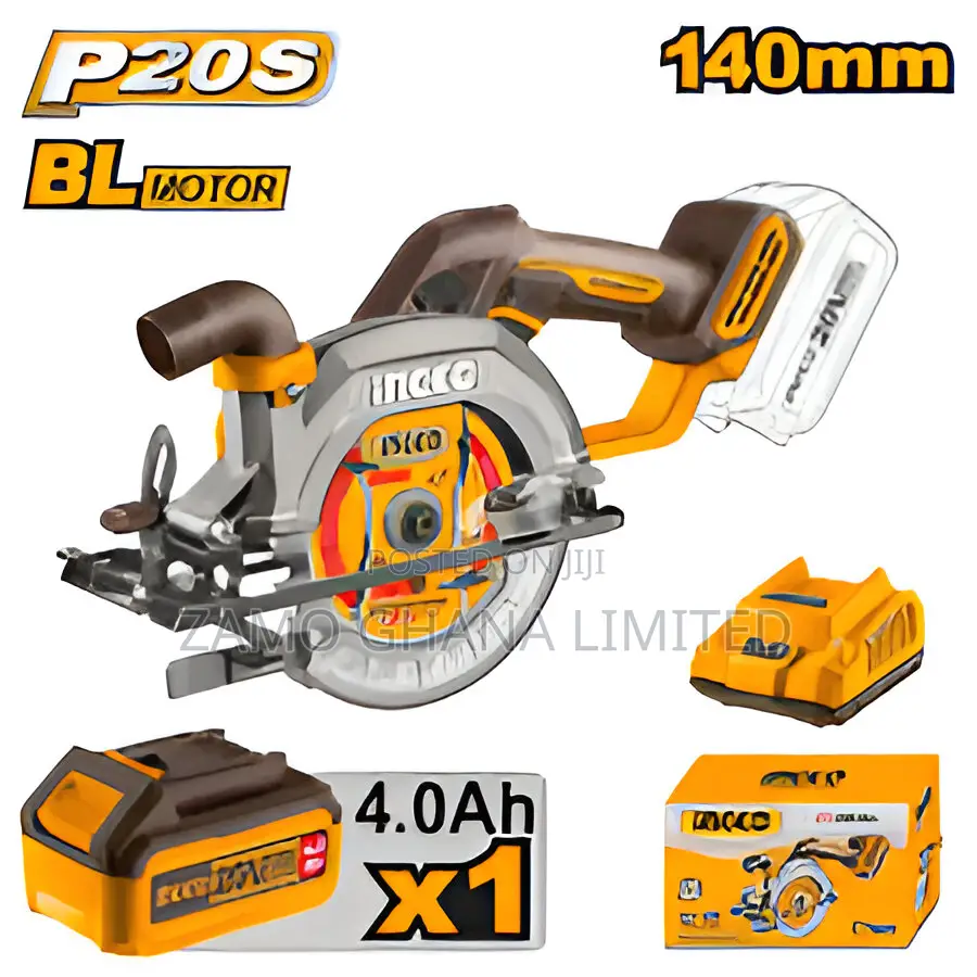 Cordless Circular Saw 20v 5.5" + Battery - Csli14021