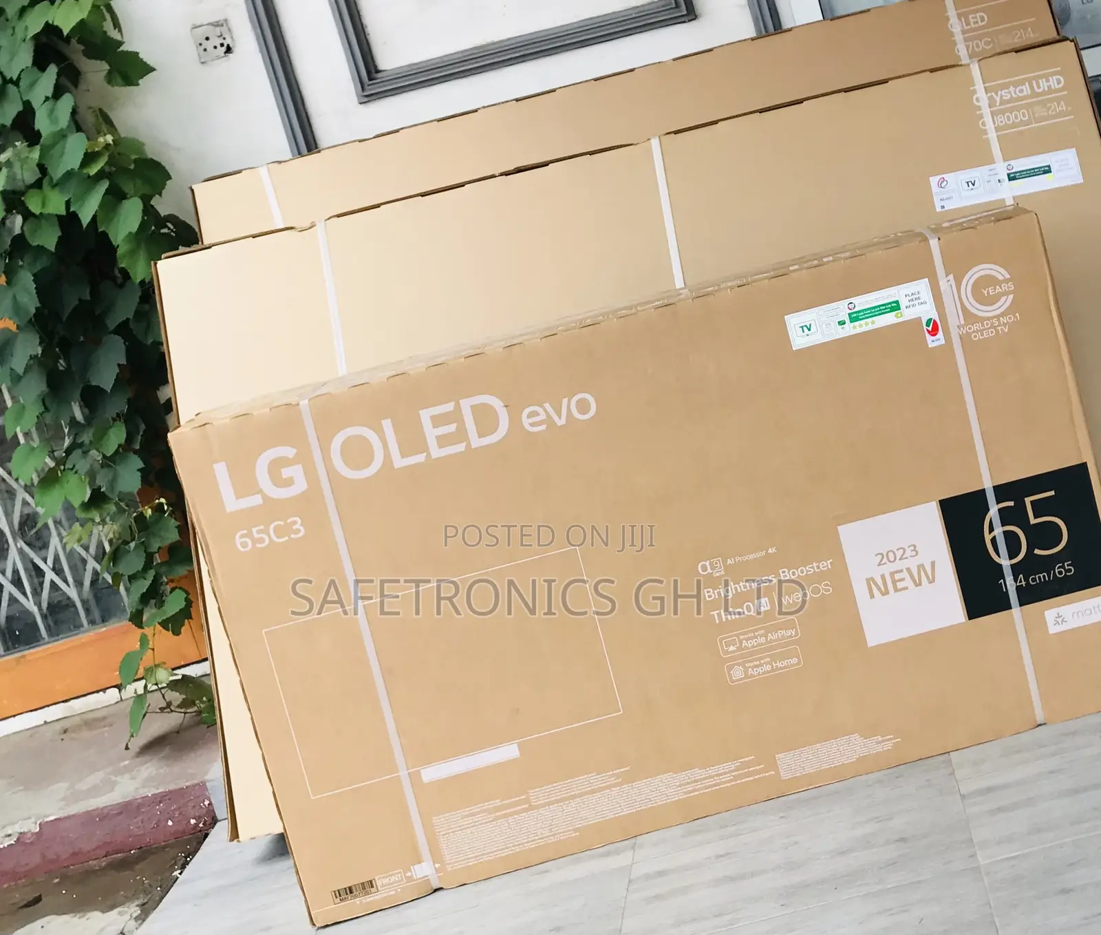 Authentic (Black) OLED 65cs Inch LG Smart New Tv 