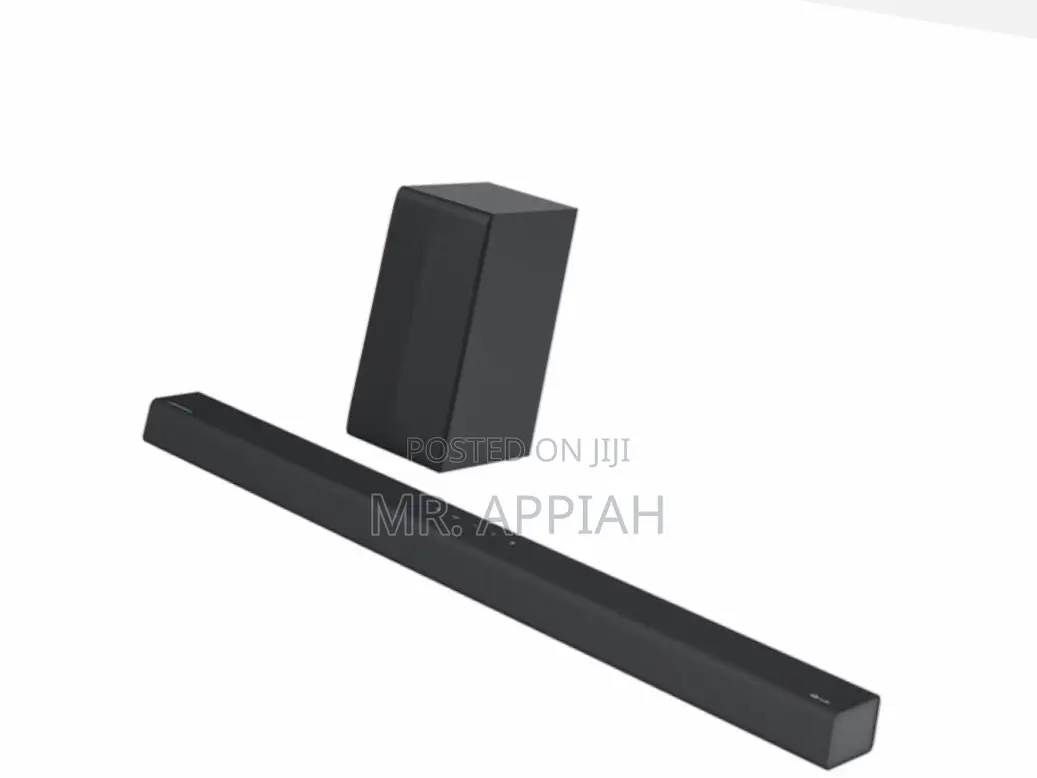 Sleek LG S65Q 400watt Bluetooth Sound Bar System.