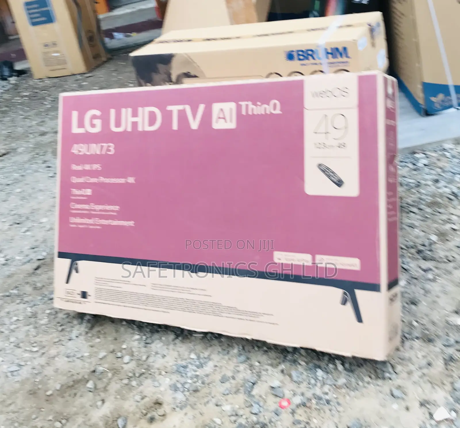 Durable Best LG  49 Inch (Black) Led UN73 Smart Tv 
