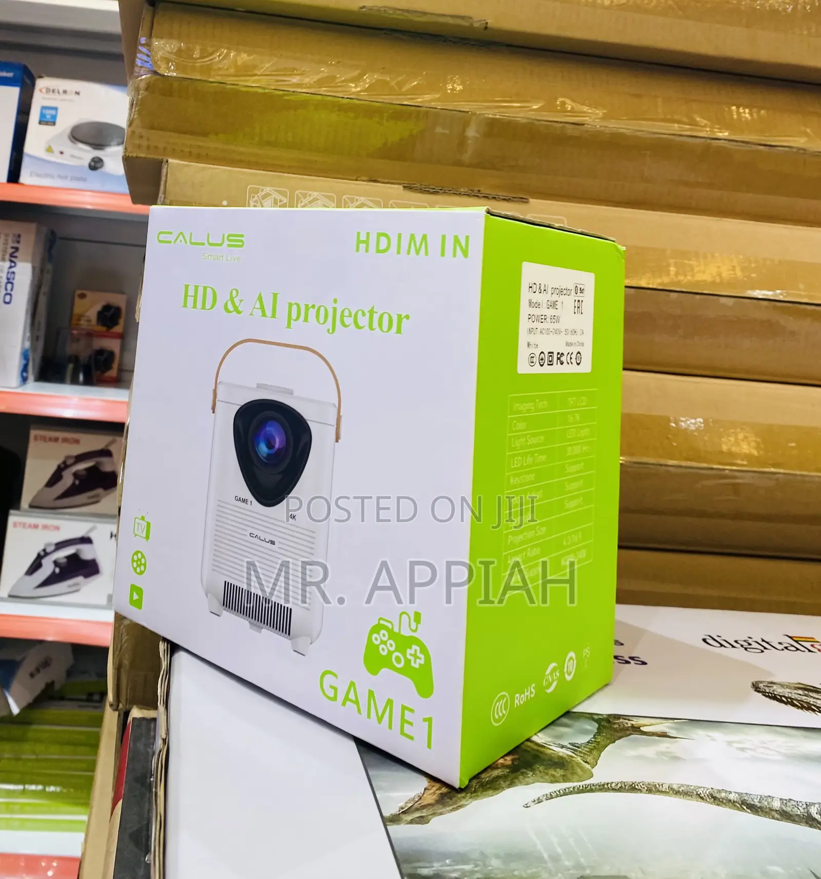Purchase Authentic Calus Hd AI Projector.