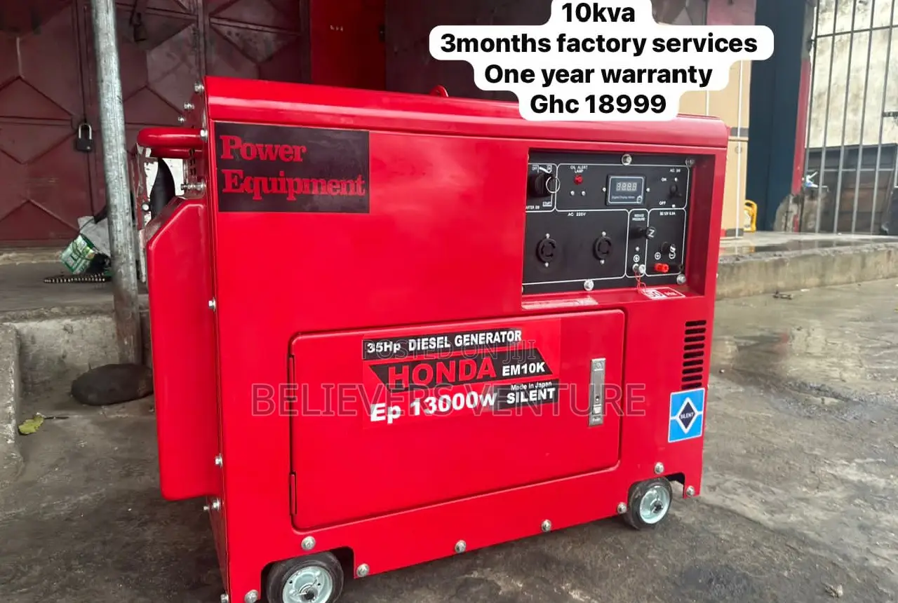 Honda Generator 13000W 10kva Silent Diesel Japan Generator