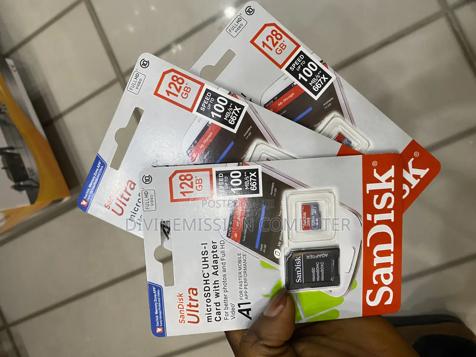 Original 128 GB, Sandisk Ultra Memory Card