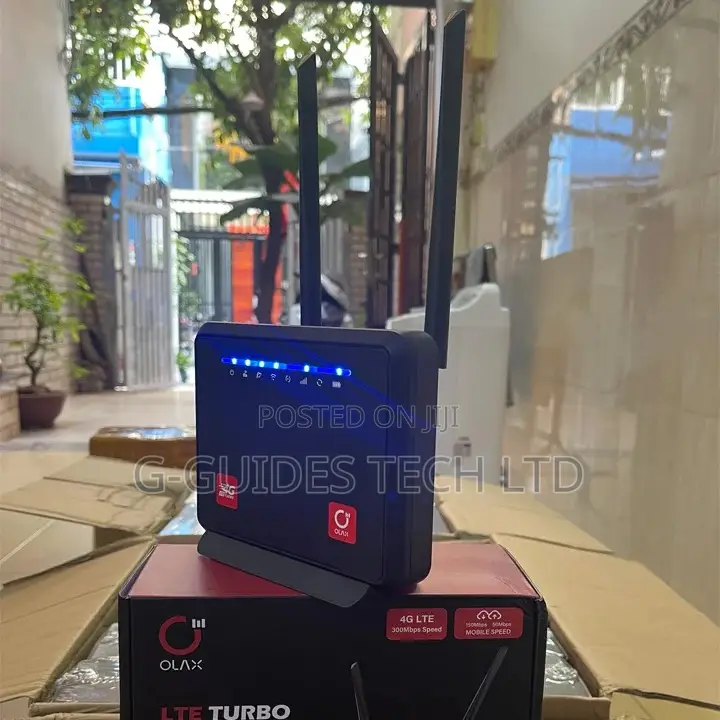 Olax 4g Wi-Fi Router Mc60 With Inbuilt Battery