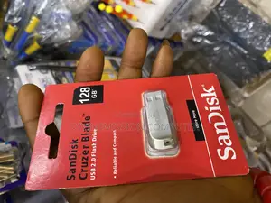 Original Sandisk Cruzer Blade 128gb Flash Drive