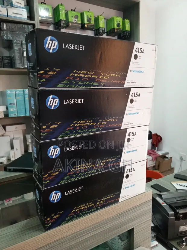 HP 415A Black Original Toner Cartridge (W2030A) 2