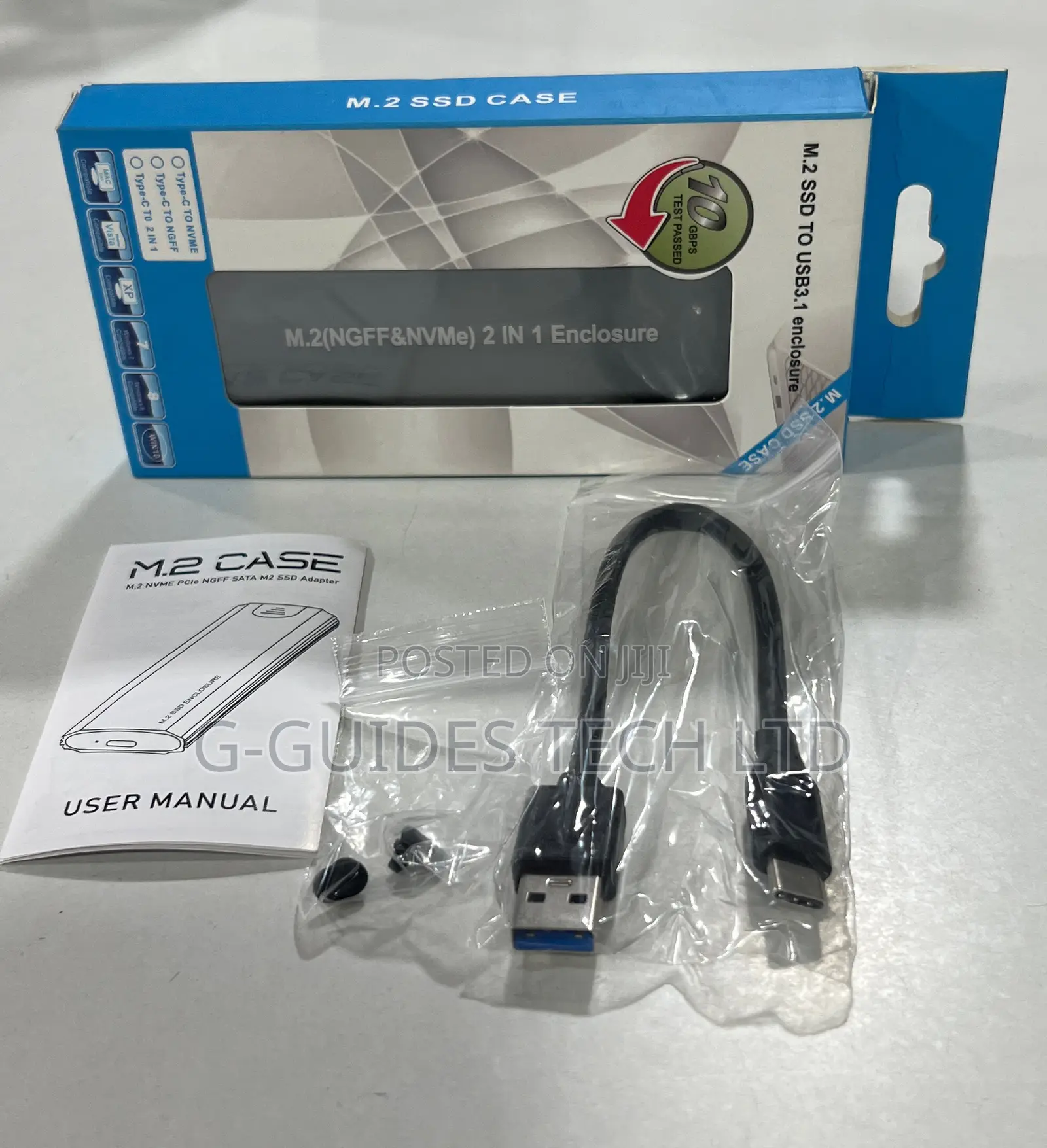 M.2 SSD Case , Usb 3.1 to Pci-E Nvme SSD Enclosure