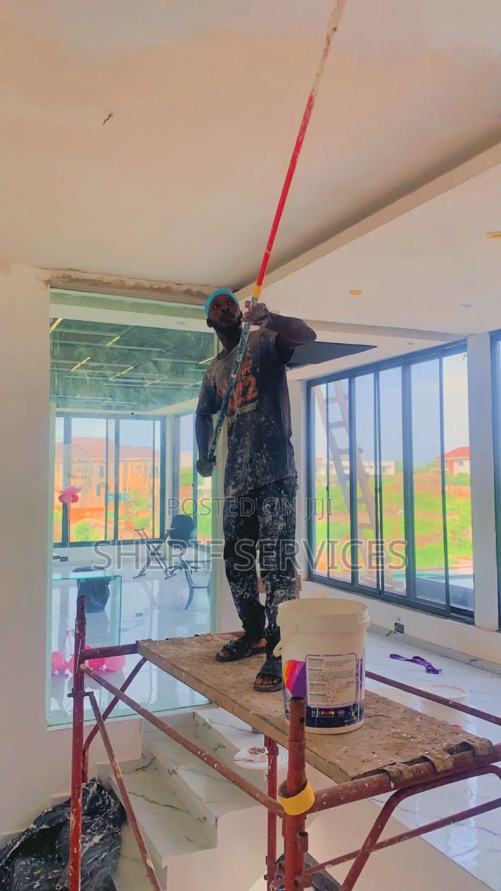 Painting Ceilings Wall Inside and Outside