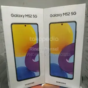 New Samsung Galaxy M52 5G 128 GB Black