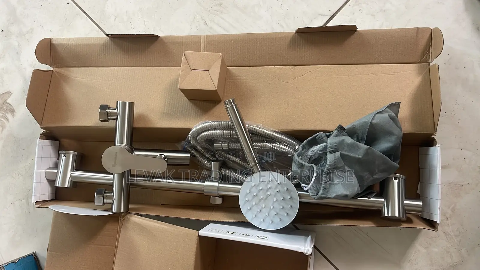 Chrome Combine Shower 2 in 1 Telephone Shower