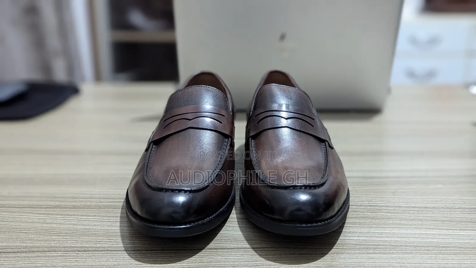 Manx Men's Leather Slip on Shoes