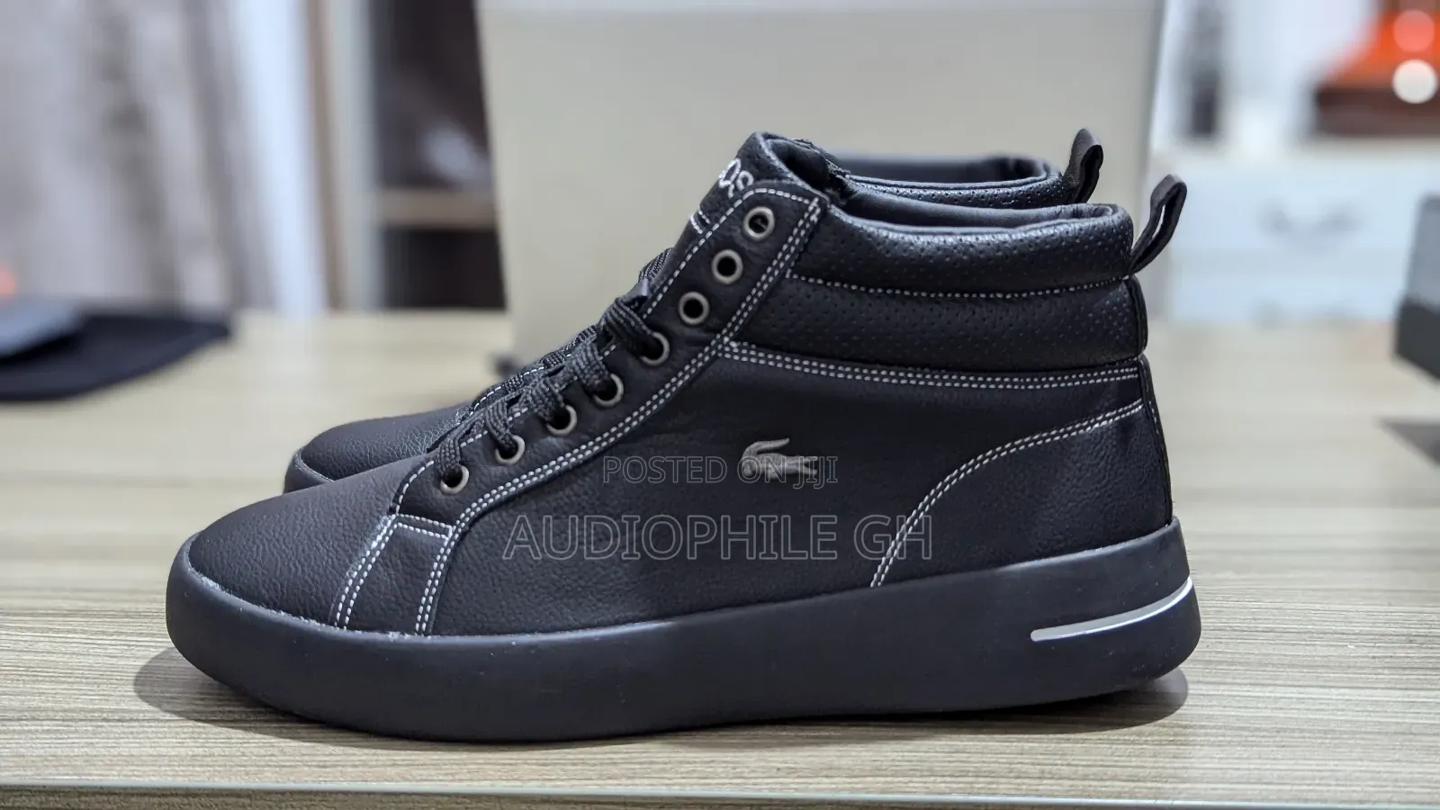 Quality Leather High Sneakers