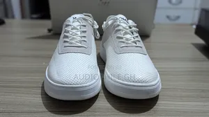 Premium Leather White Sneakers