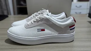 Premium Leather White Sneakers