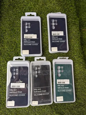 Galaxy S21, S22, S23, S24, and S25 Ultra Silicone Cases
