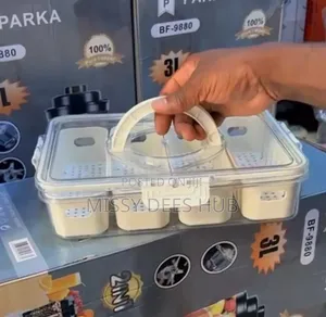 4 Compartment Acrylic Storage Box