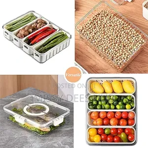 4 Compartment Acrylic Storage Box