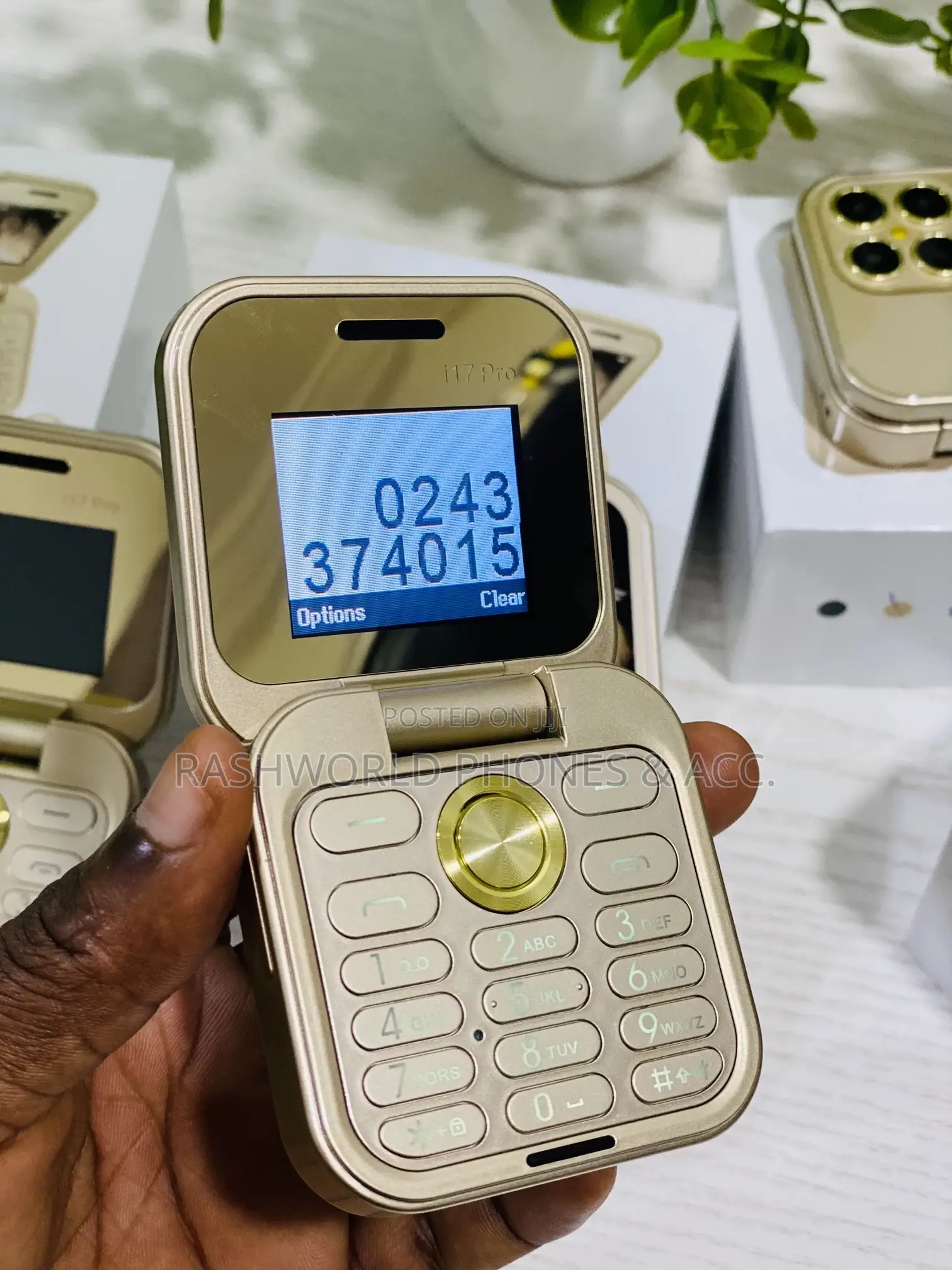New Nokia 2760 Flip 4 GB Gold