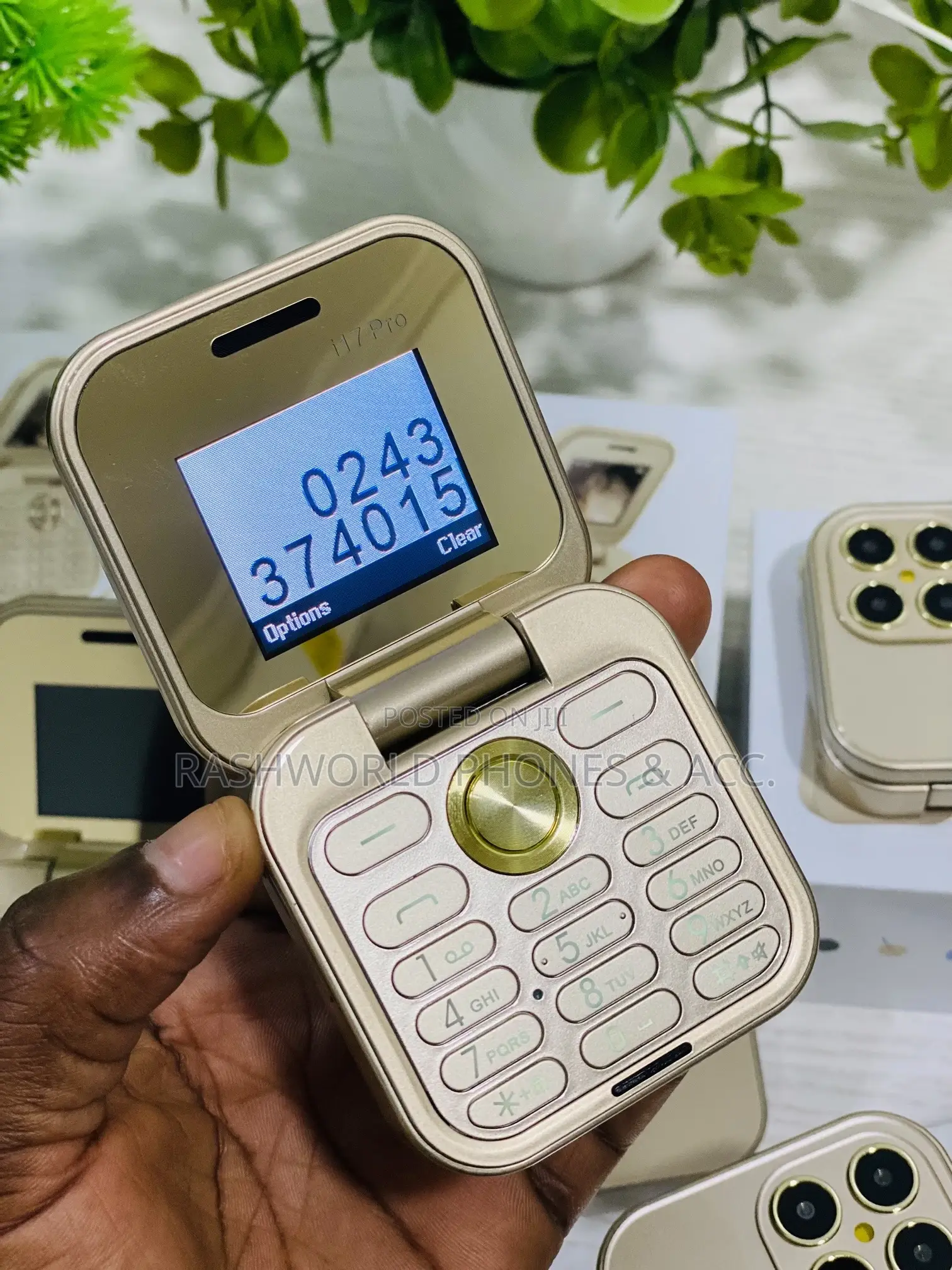 New Nokia 2760 Flip 4 GB Gold