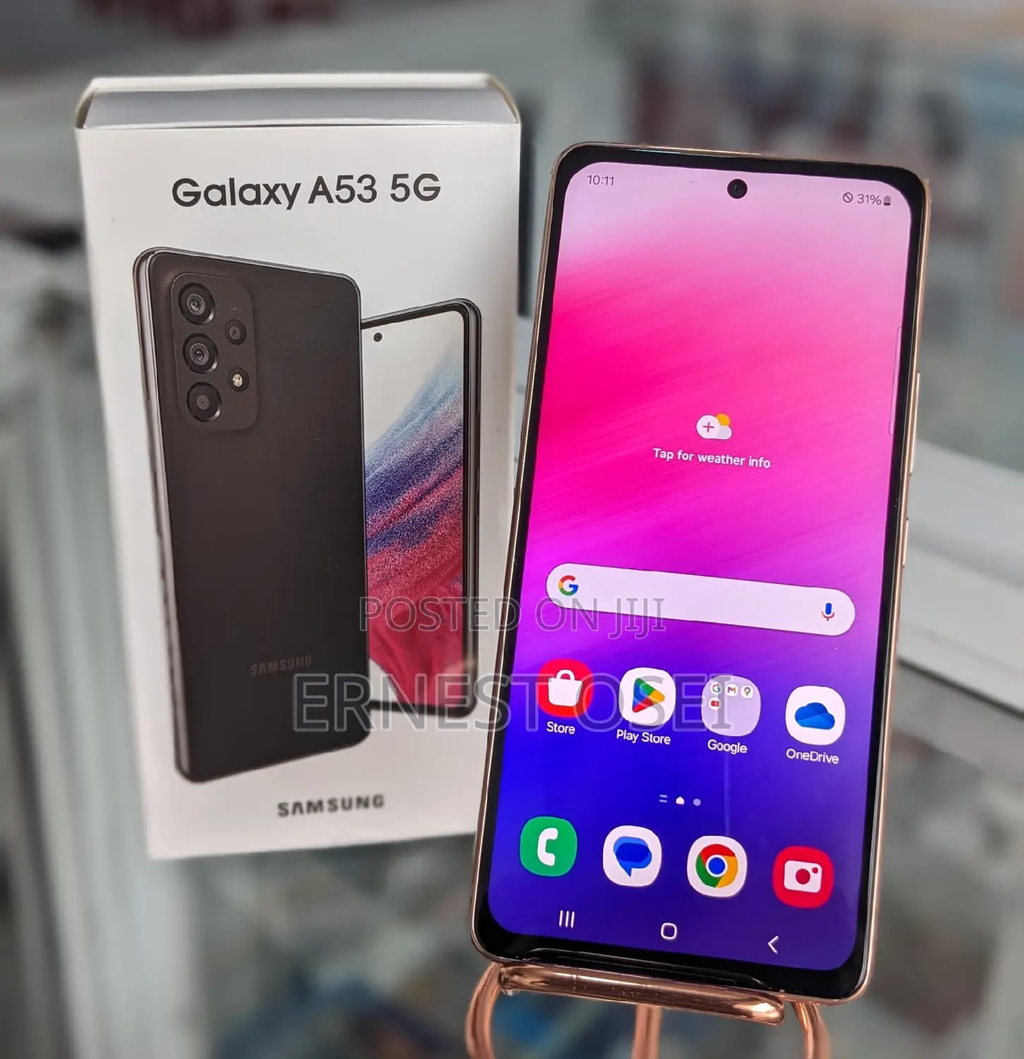 New Samsung Galaxy A53 5G 128 GB Gold