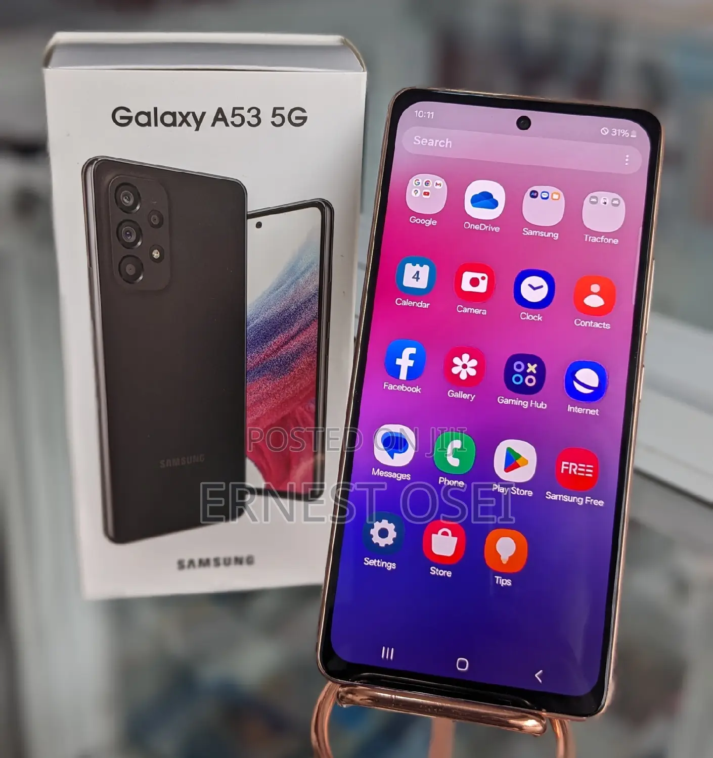 New Samsung Galaxy A53 5G 128 GB Gold