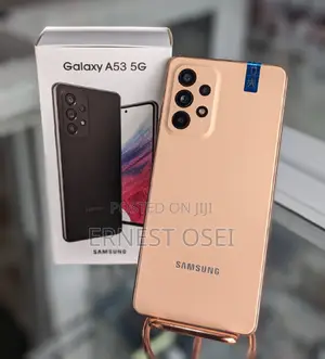 New Samsung Galaxy A53 5G 128 GB Gold