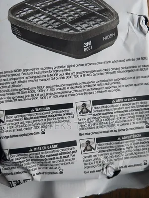 Full Facepiece Respirator(Cartridge) 6000