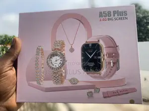 A58 Ladies Smart Watch With Bracelets Set
