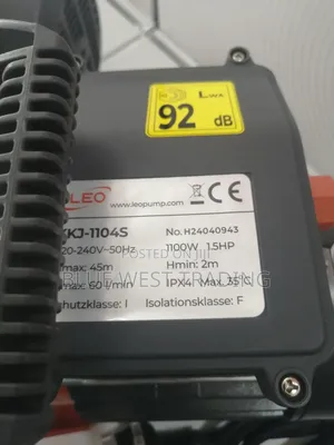1.5hp Water Pump - LEO WATER PUMP