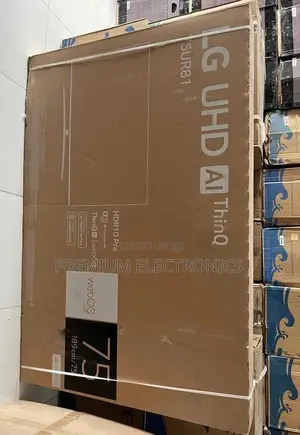 LG Cinema-Like Immersion at Home 75" UHD Weos 23 75UR81