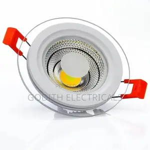 6w Glass Spotlight With 3 Colors