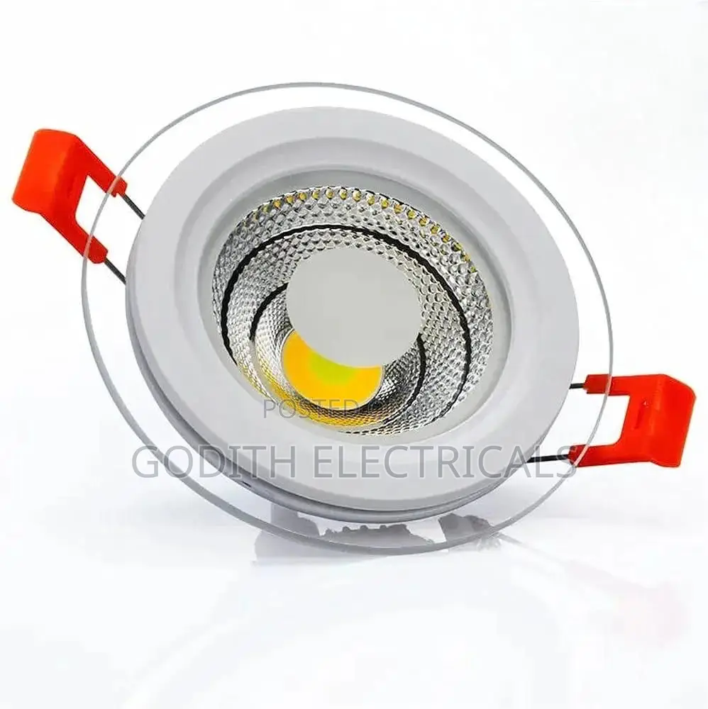 6w Glass Spotlight With 3 Colors