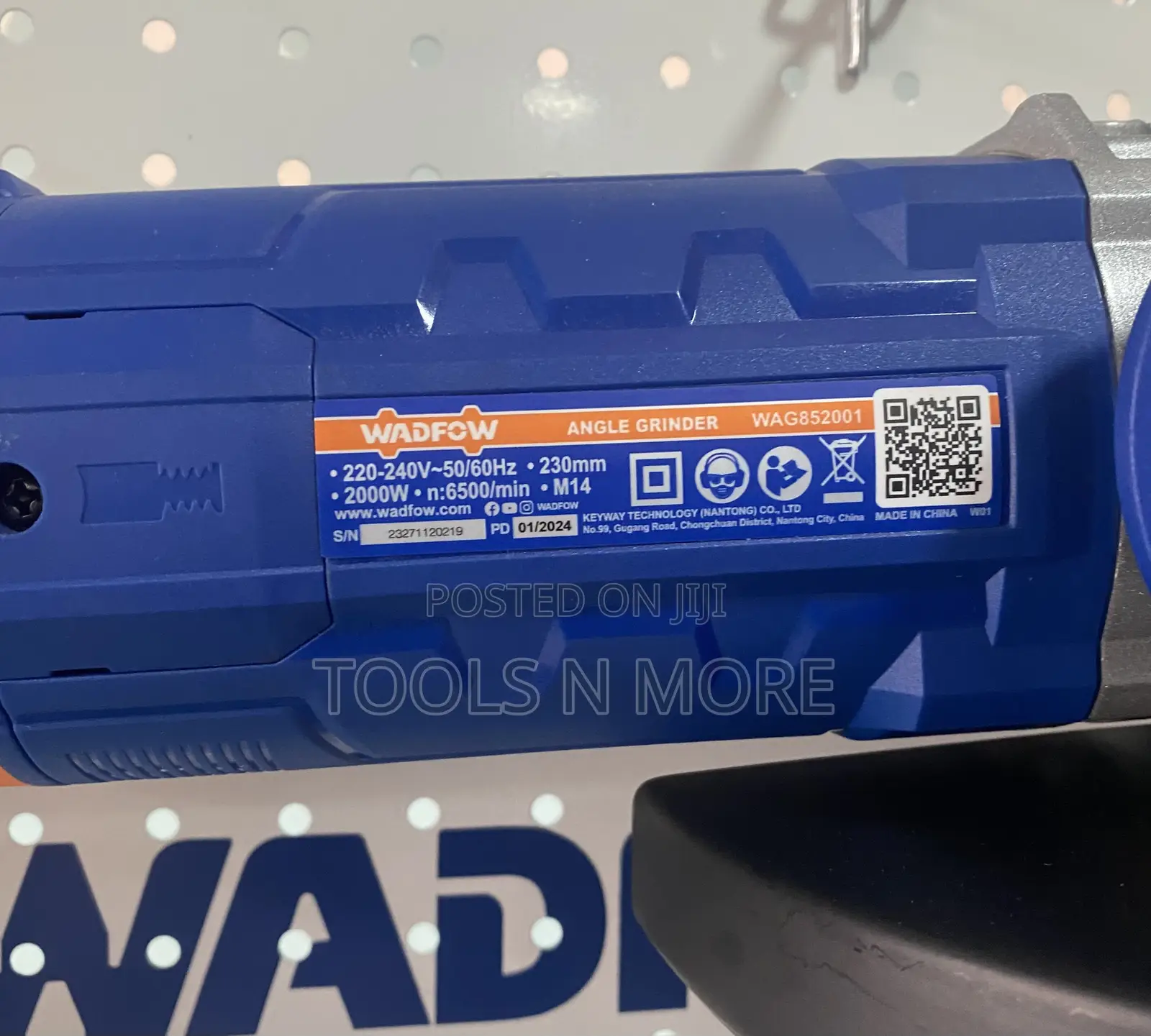 WADFOW Angle Grinder 2000W