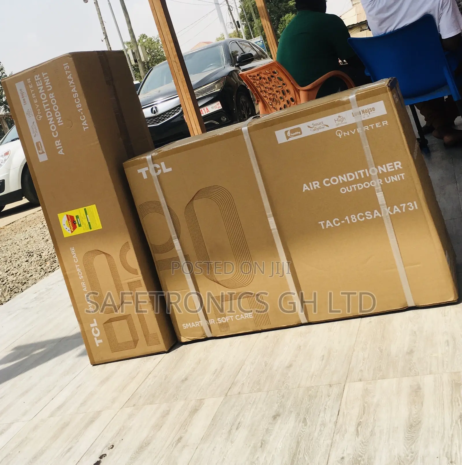 Original 1.5hp Split (White) R410 Gas TCL New Ac
